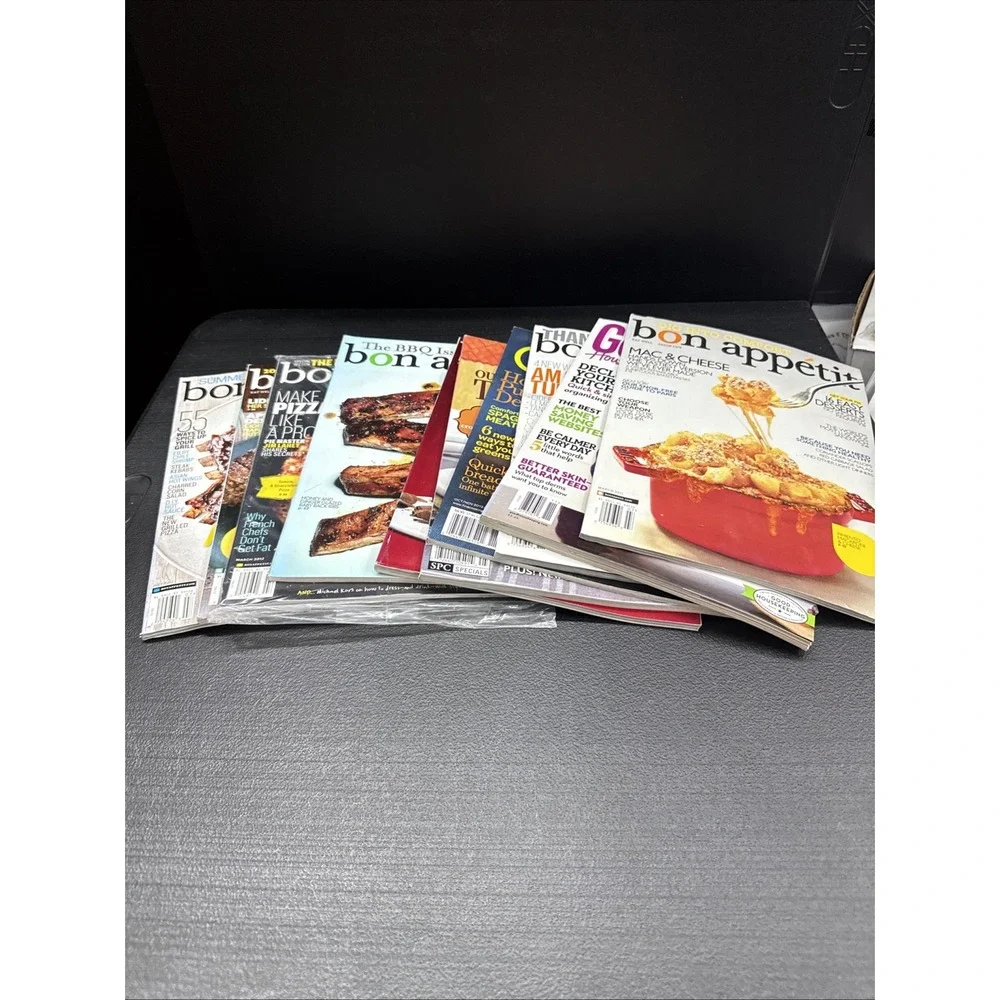 LOT OF 10 BON APPETIT MAGAZINES Jan, Jun-Nov GOURMET